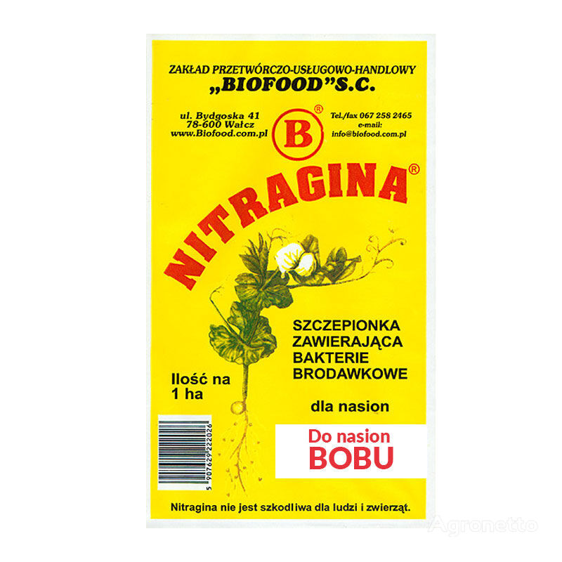 Nitragina 1 HA dla nasion bobu promotor del crecimiento de las plantas nuevo