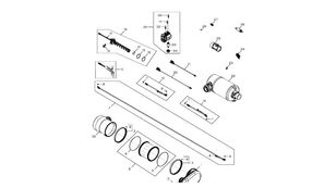 Przewód DEF RE572094 ( cableado para John Deere 9470RX  tractor de cadenas