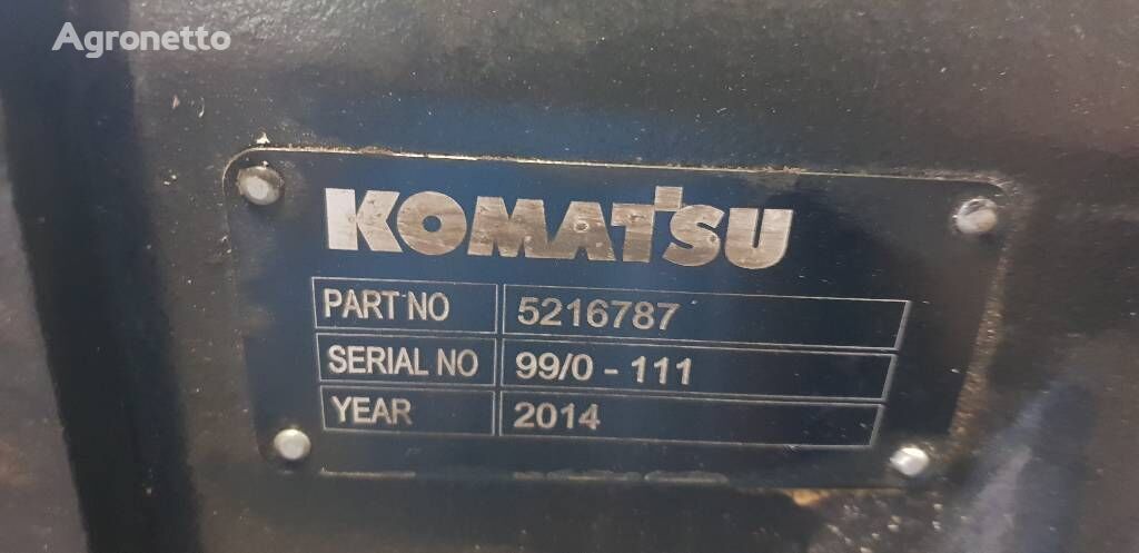 Komatsu 5216787 caja de cambios para procesadora forestal