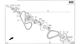 PAKIET ODBIORU NAPĘDU 0007449350 kit de reparación para Claas Lexion 600 cosechadora de cereales