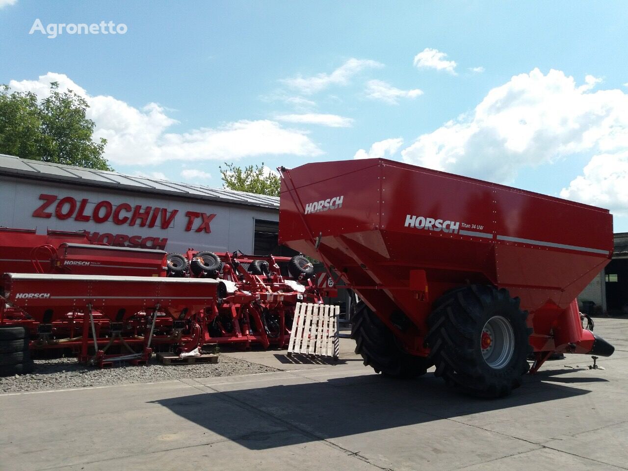 Horsch Titan 34 UW NA ZAMOVLENNYa  tolva para grano nueva