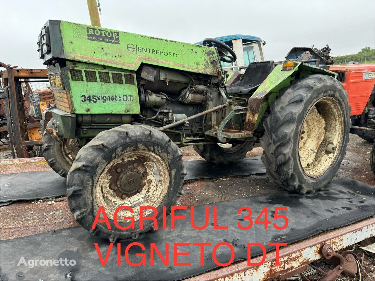 Agrico AGRIFUL 345 VIGNETO DT tractor de ruedas