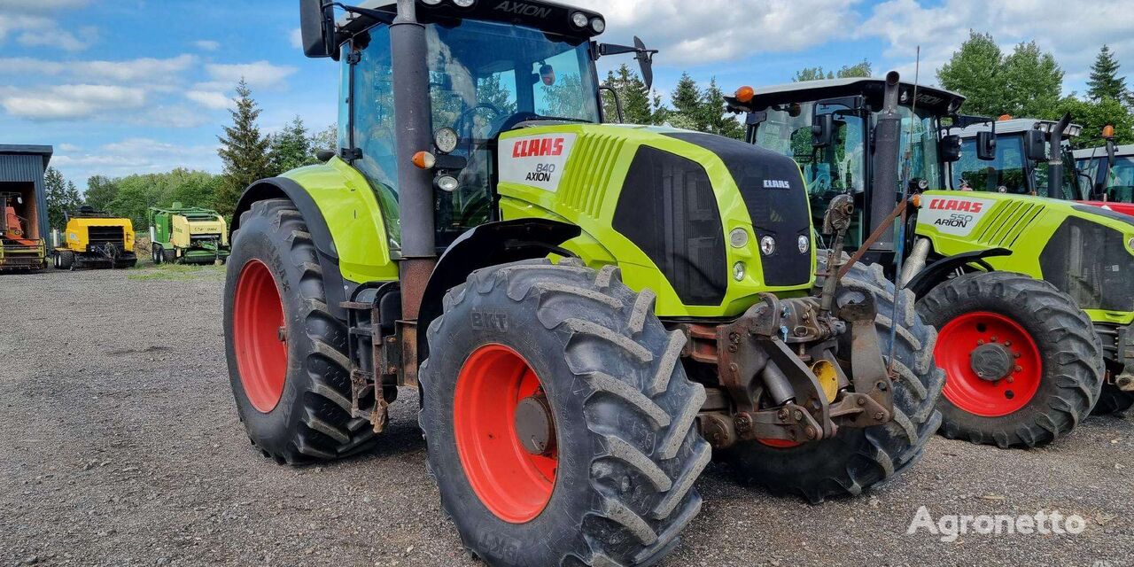 Claas Axion 840 Cmatic CEBIS tractor de ruedas