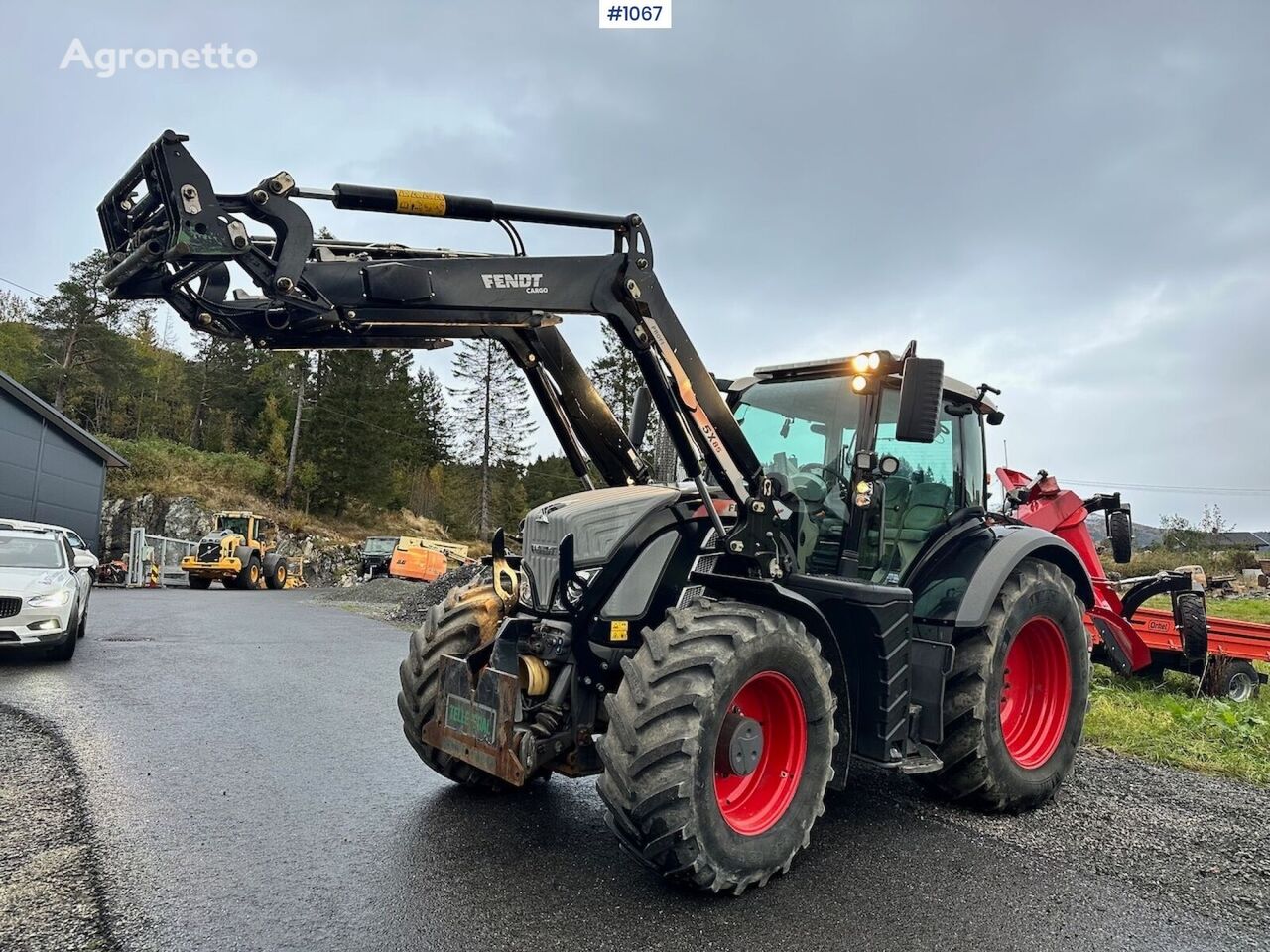 Fendt 724S4 tractor de ruedas