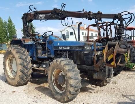 Ford 7840 para peças tractor de ruedas