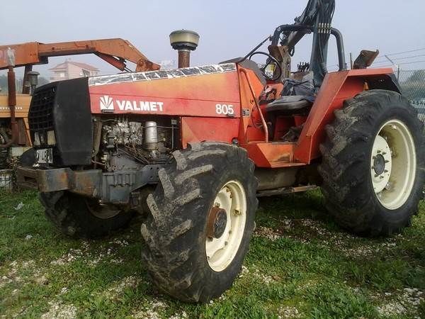 Valmet 805 para peças tractor de ruedas para piezas