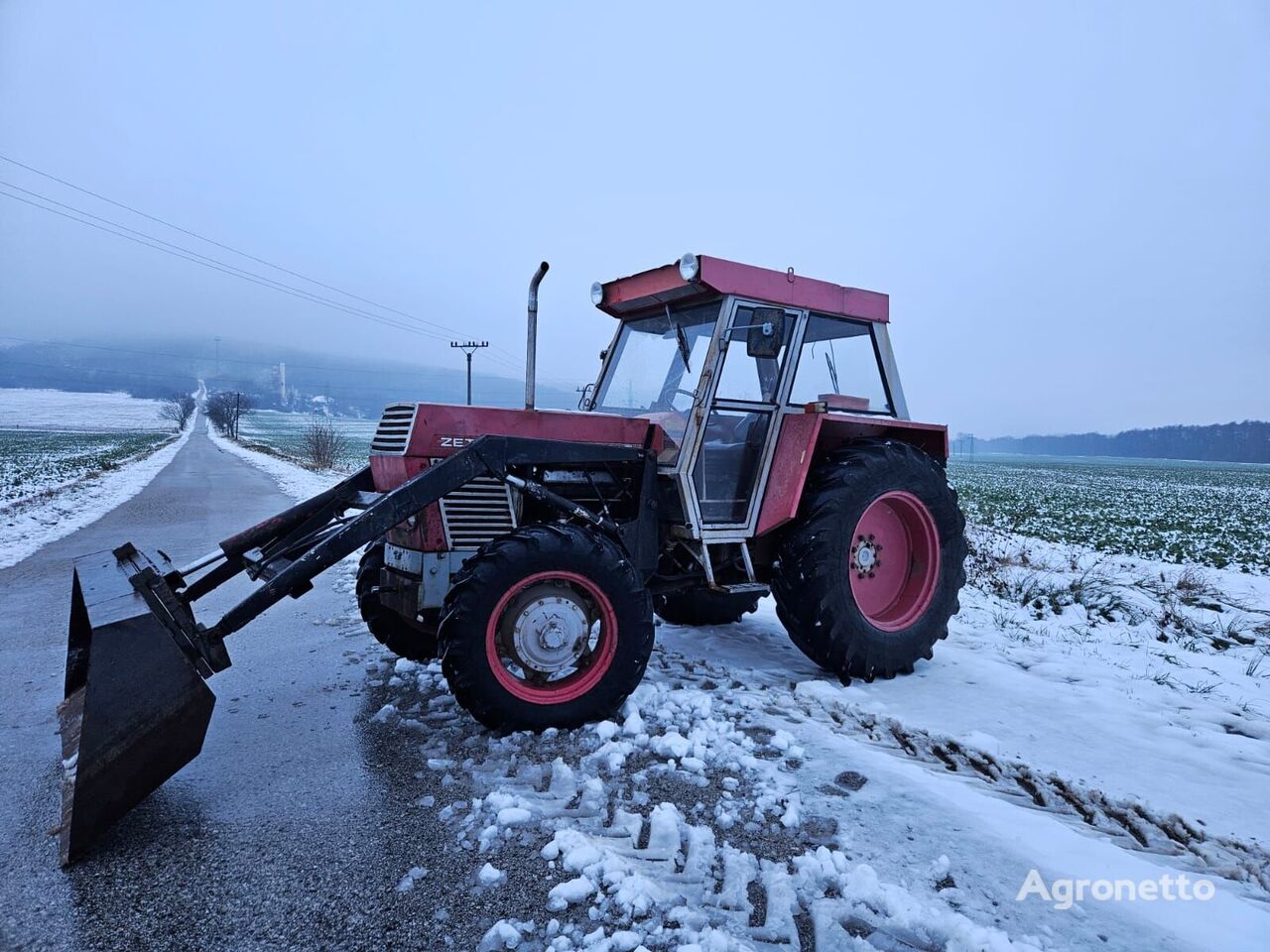Zetor 8045 Crystal with front loader tractor de ruedas